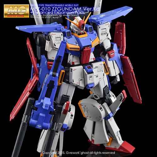 G-Rework CD-M198 Premium Decal for MG ZZ Gundam Ver.Ka + Enchanced Expansion Parts - Image 9