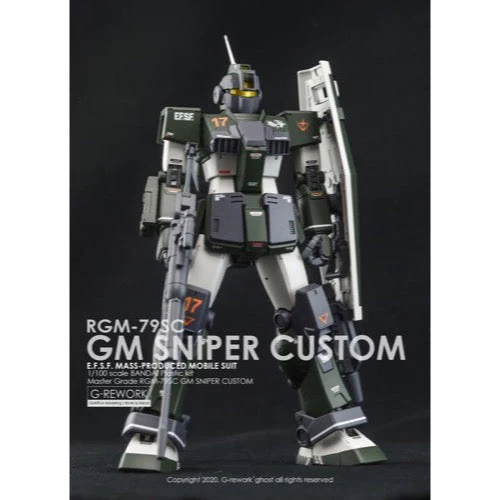 G-Rework CD-M199 Premium Decal for MG RGm-79Sc Gm Sniper Custom - Image 11