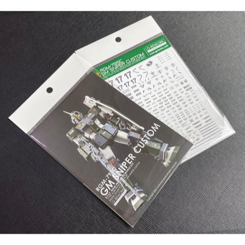 G-Rework CD-M199 Premium Decal for MG RGm-79Sc Gm Sniper Custom - Image 3