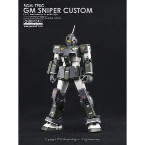 G-Rework CD-M199 Premium Decal for MG RGm-79Sc Gm Sniper Custom - Image 4