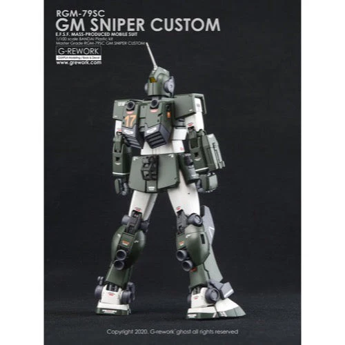 G-Rework CD-M199 Premium Decal for MG RGm-79Sc Gm Sniper Custom - Image 6