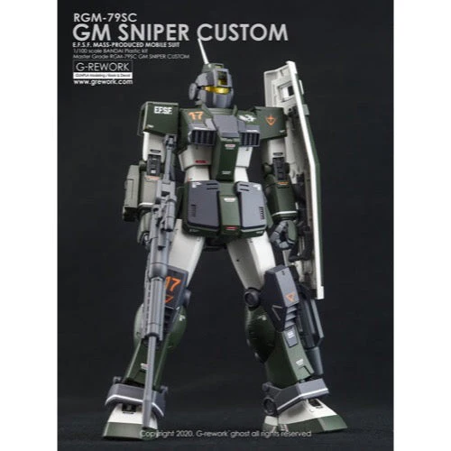 G-Rework CD-M199 Premium Decal for MG RGm-79Sc Gm Sniper Custom - Image 9