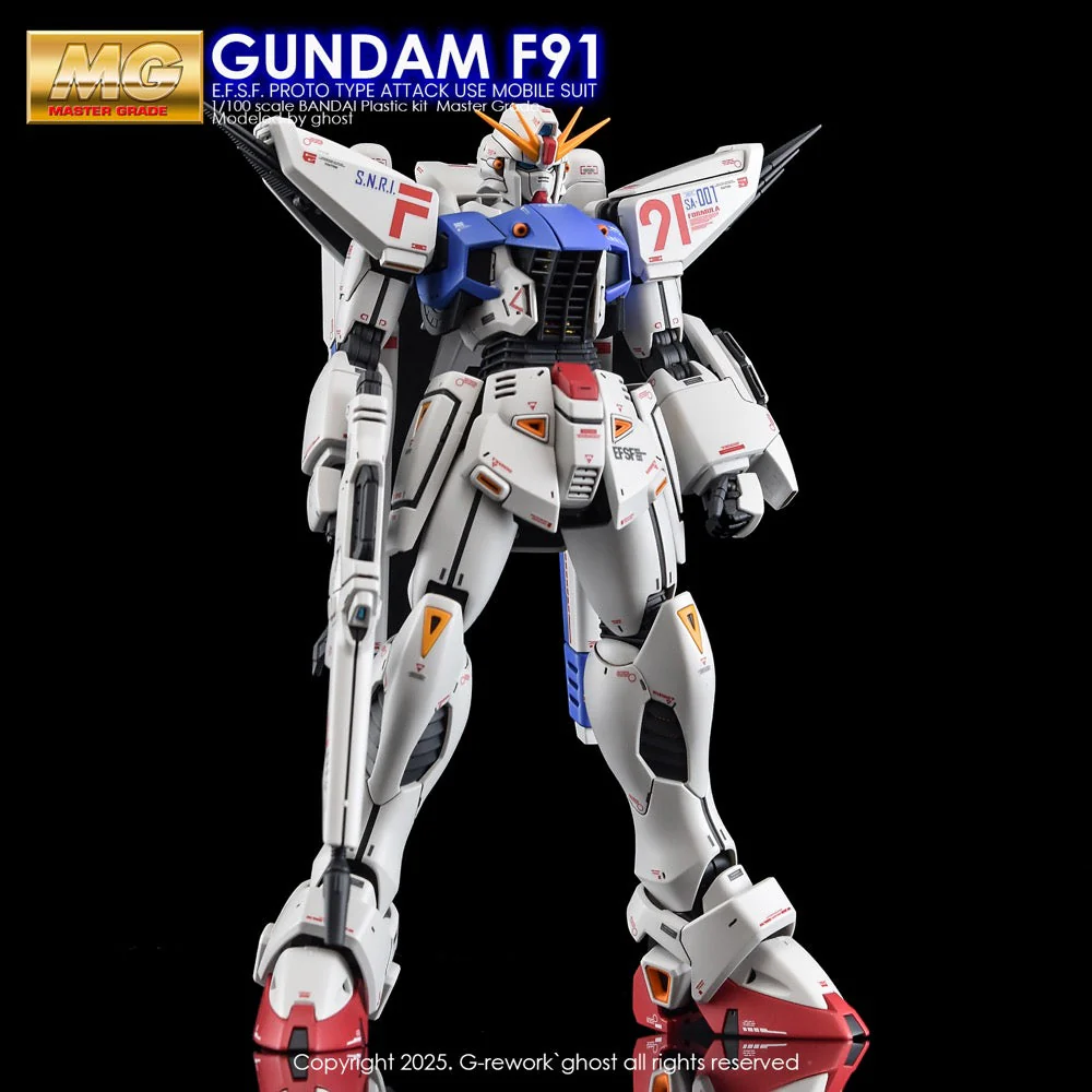 G-Rework CD-M203 Premium Decal for MG Gundam F91 Ver2.0 - Image 4