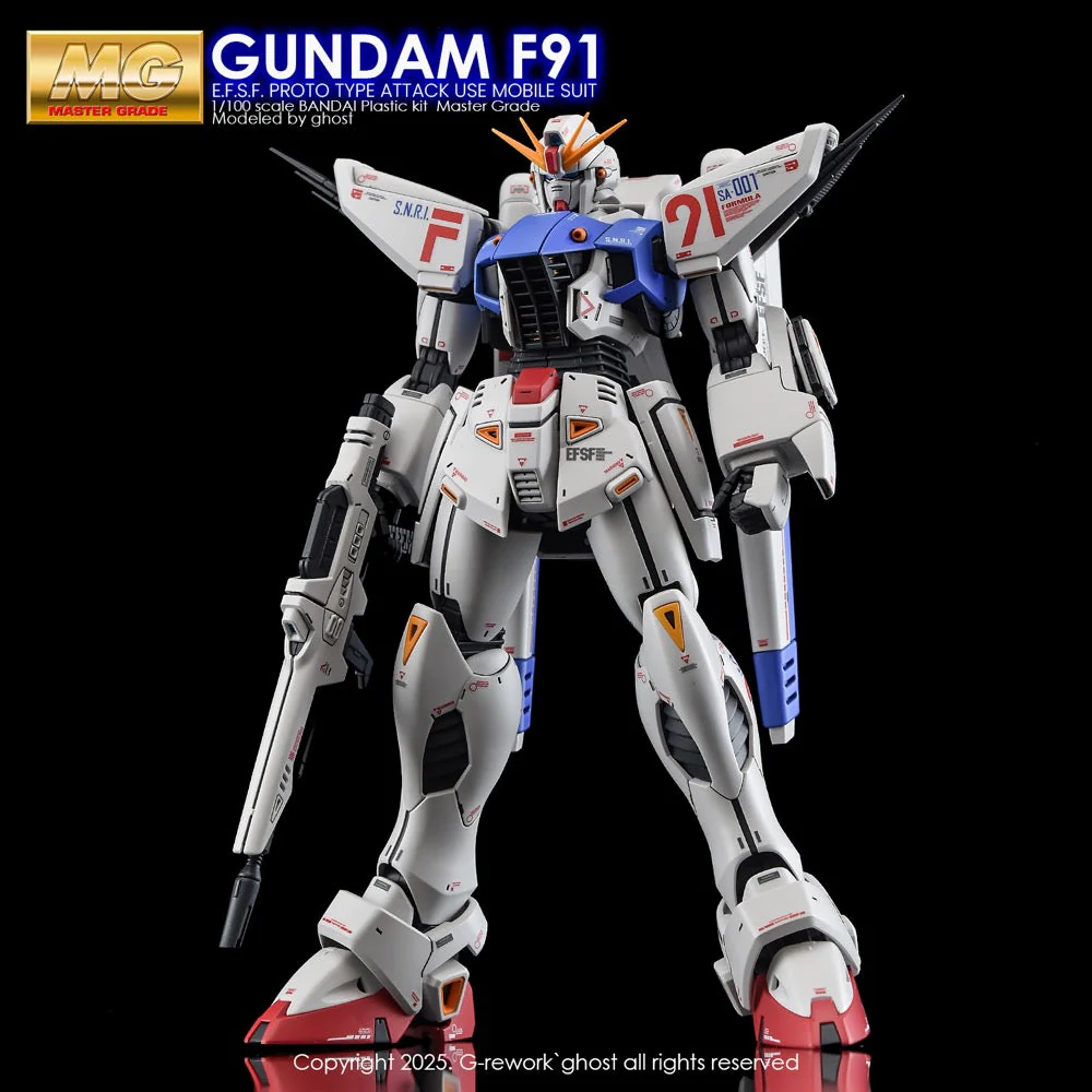 G-Rework CD-M203 Premium Decal for MG Gundam F91 Ver2.0 - Image 5