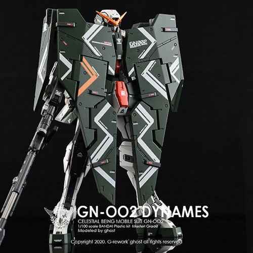 G-Rework CD-M207 Premium Decal for MG GN-002 Dynames - Image 8