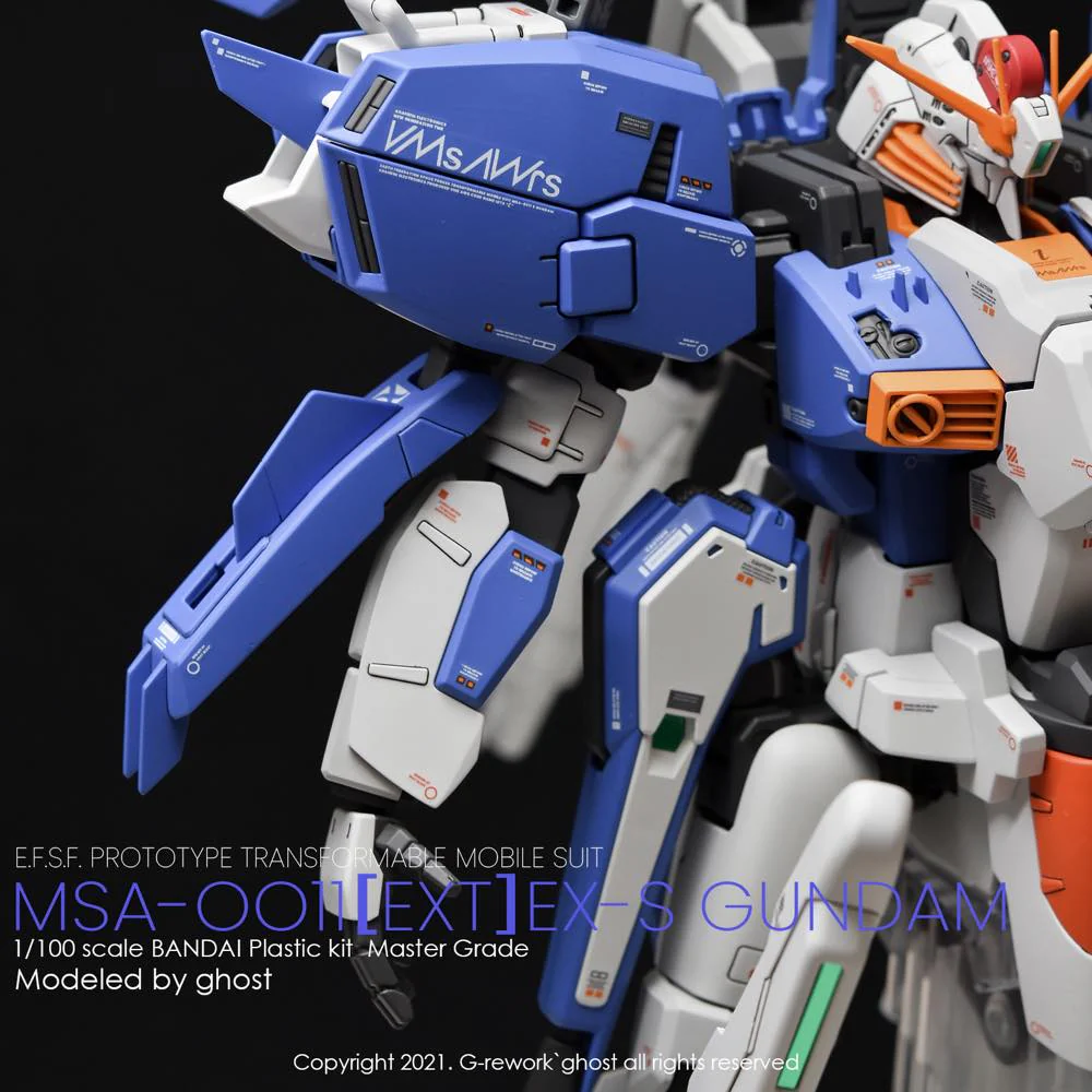 G-Rework CD-M209 Premium Decal for MG Ex-S 1.5 - Image 7
