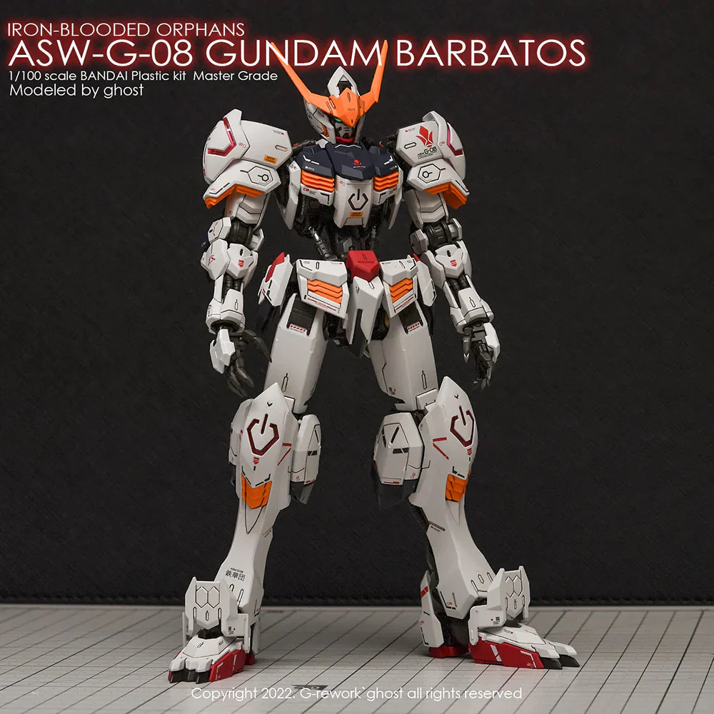 G-Rework CD-M212 Premium Decal for MG Gundam Barbatos - Image 2