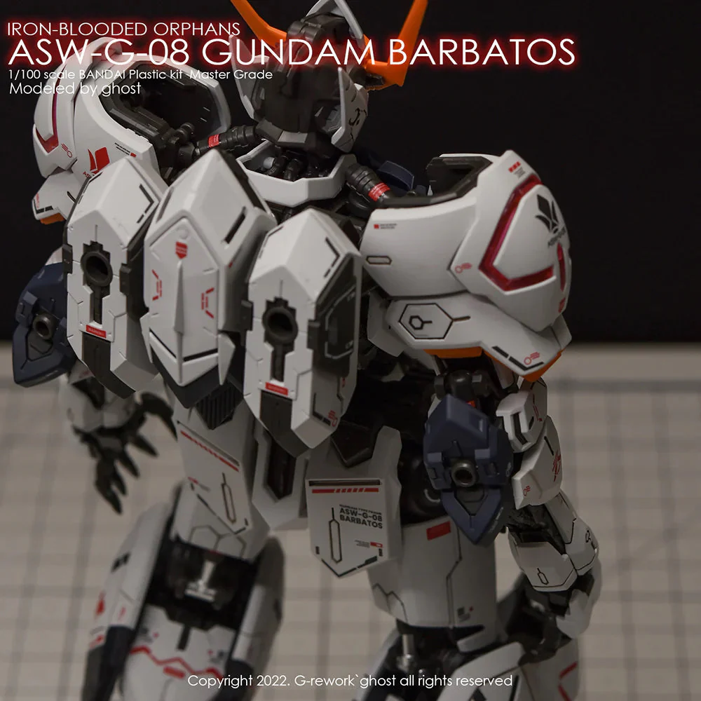 G-Rework CD-M212 Premium Decal for MG Gundam Barbatos - Image 8