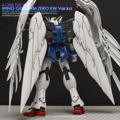 G-Rework CD-M215 Premium Decal for MG Wing Zero Ew Ver.Ka (Decal V2.0) - Image 5