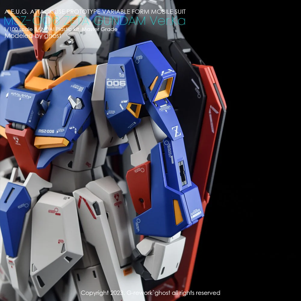 G-Rework CD-M221 Premium Decal for MG Zeta Gundam Ver.Ka - Image 10