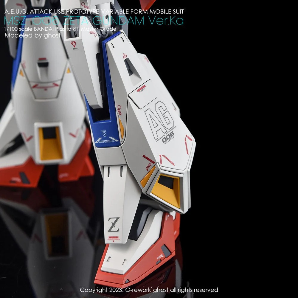 G-Rework CD-M221 Premium Decal for MG Zeta Gundam Ver.Ka - Image 11