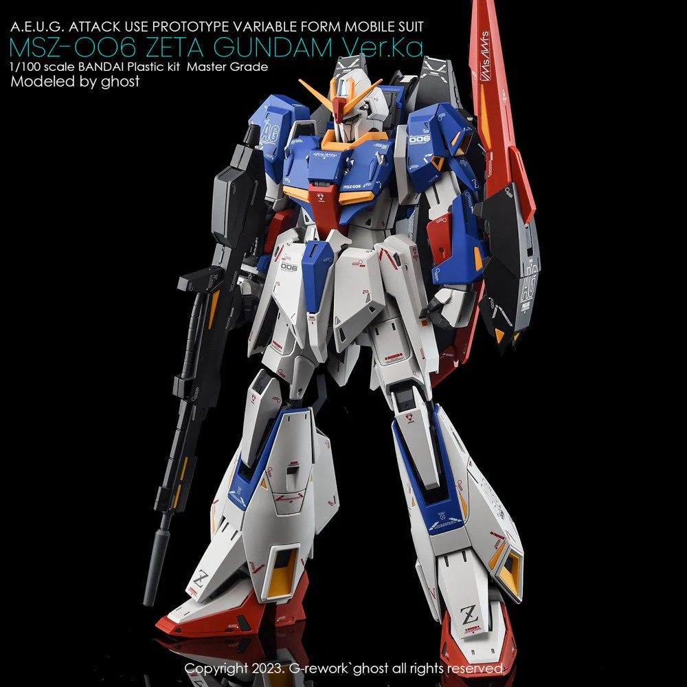 G-Rework CD-M221 Premium Decal for MG Zeta Gundam Ver.Ka - Image 12
