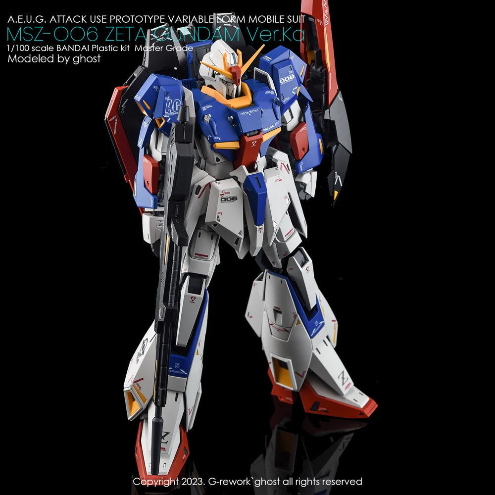 G-Rework CD-M221 Premium Decal for MG Zeta Gundam Ver.Ka - Image 14