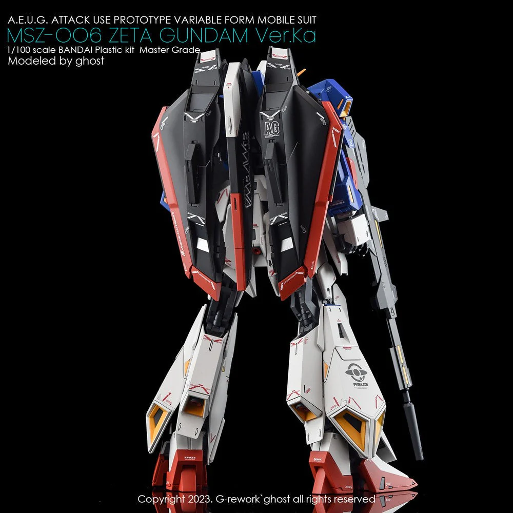 G-Rework CD-M221 Premium Decal for MG Zeta Gundam Ver.Ka - Image 8