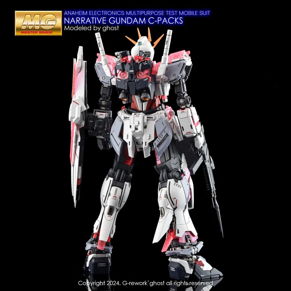 G-Rework CD-M222 Premium Decal for MG Rx-9/C Narrative Gundam Ver.Ka - Image 8