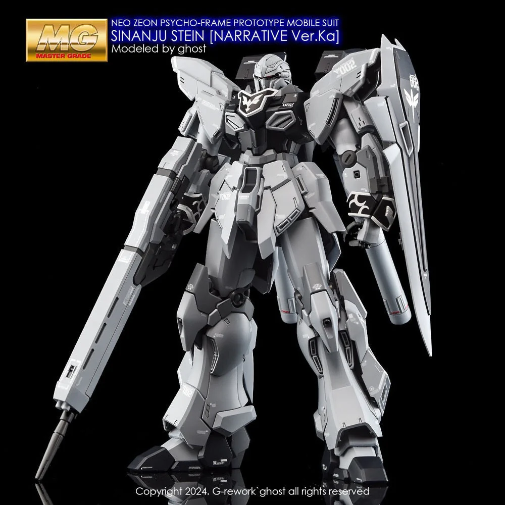 G-Rework CD-M223 Premium Decal for MG Sinanju Stein Narrative Ver.Ka - Image 11