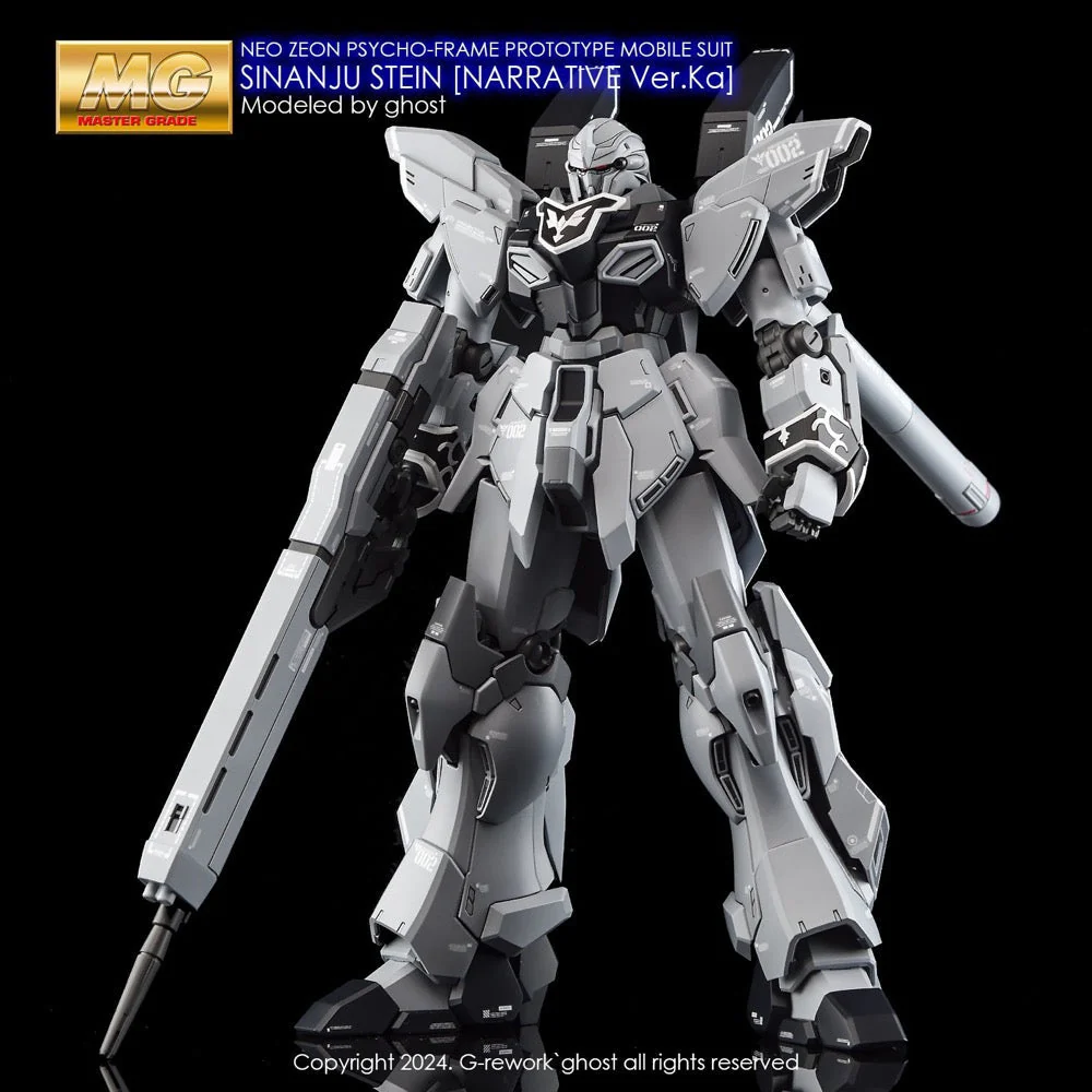 G-Rework CD-M223 Premium Decal for MG Sinanju Stein Narrative Ver.Ka - Image 6