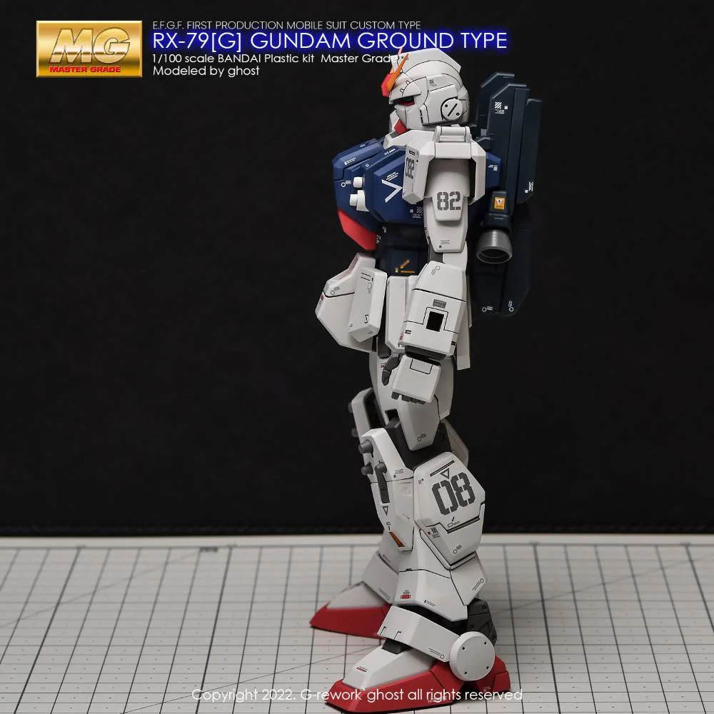 G-Rework CD-M27 Premium Decal for MG Rx-79G Gundam Ground Type - Image 7