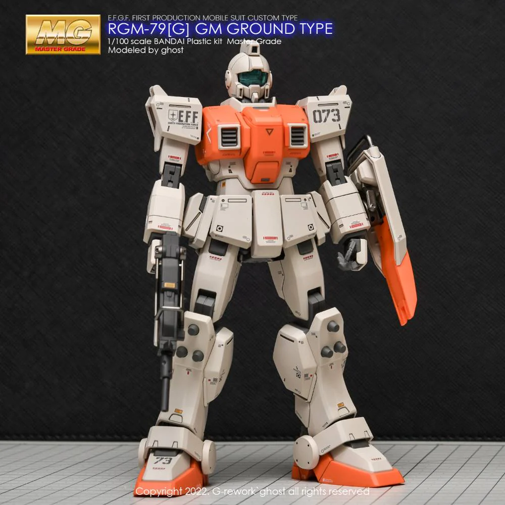 G-Rework CD-M40 Premium Decal for MG RGm-79G Gm Ground Type - Image 3