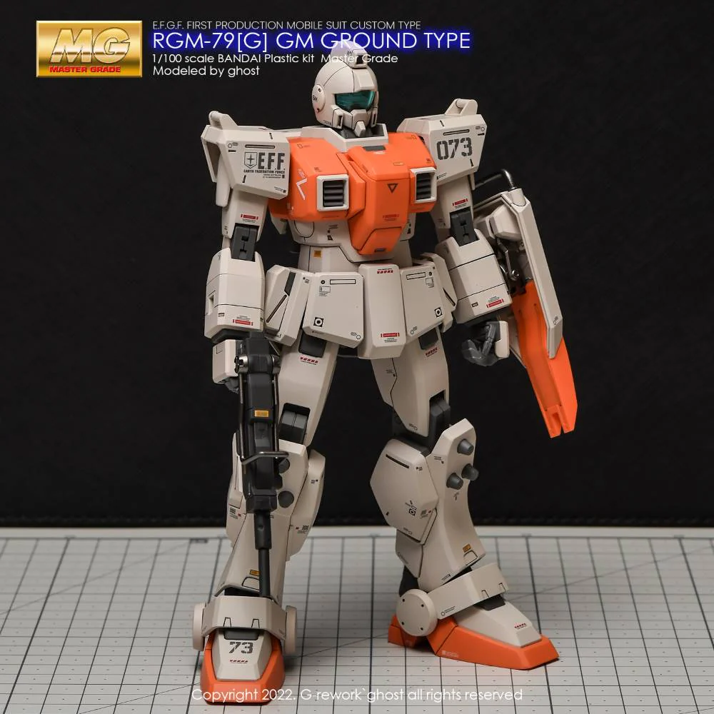 G-Rework CD-M40 Premium Decal for MG RGm-79G Gm Ground Type - Image 4