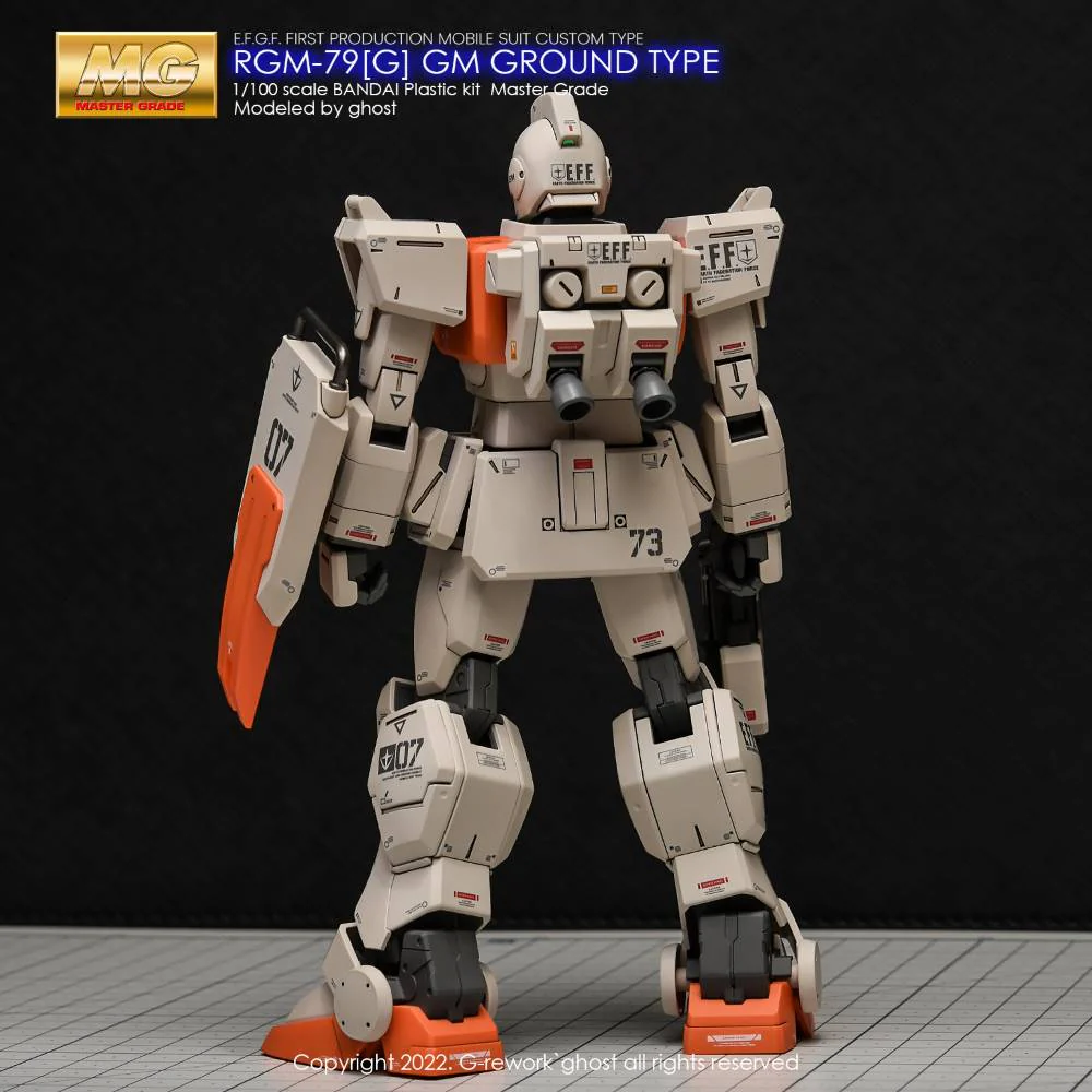 G-Rework CD-M40 Premium Decal for MG RGm-79G Gm Ground Type - Image 7