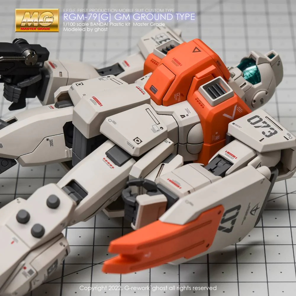 G-Rework CD-M40 Premium Decal for MG RGm-79G Gm Ground Type - Image 9