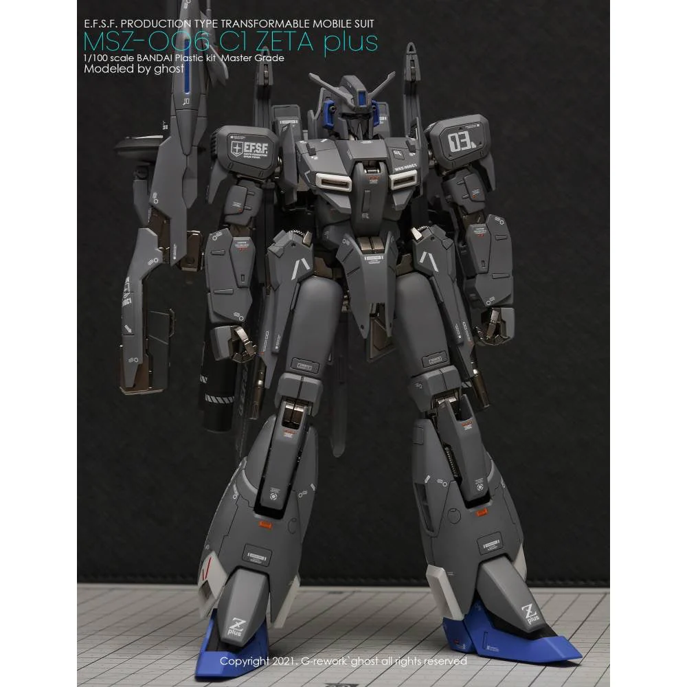 G-Rework CD-M46 Premium Decal for MG Zeta Plus C1 - Image 2