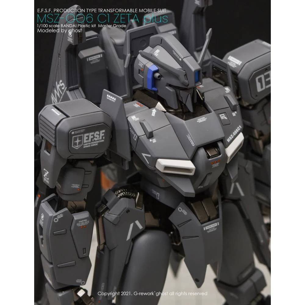 G-Rework CD-M46 Premium Decal for MG Zeta Plus C1 - Image 4