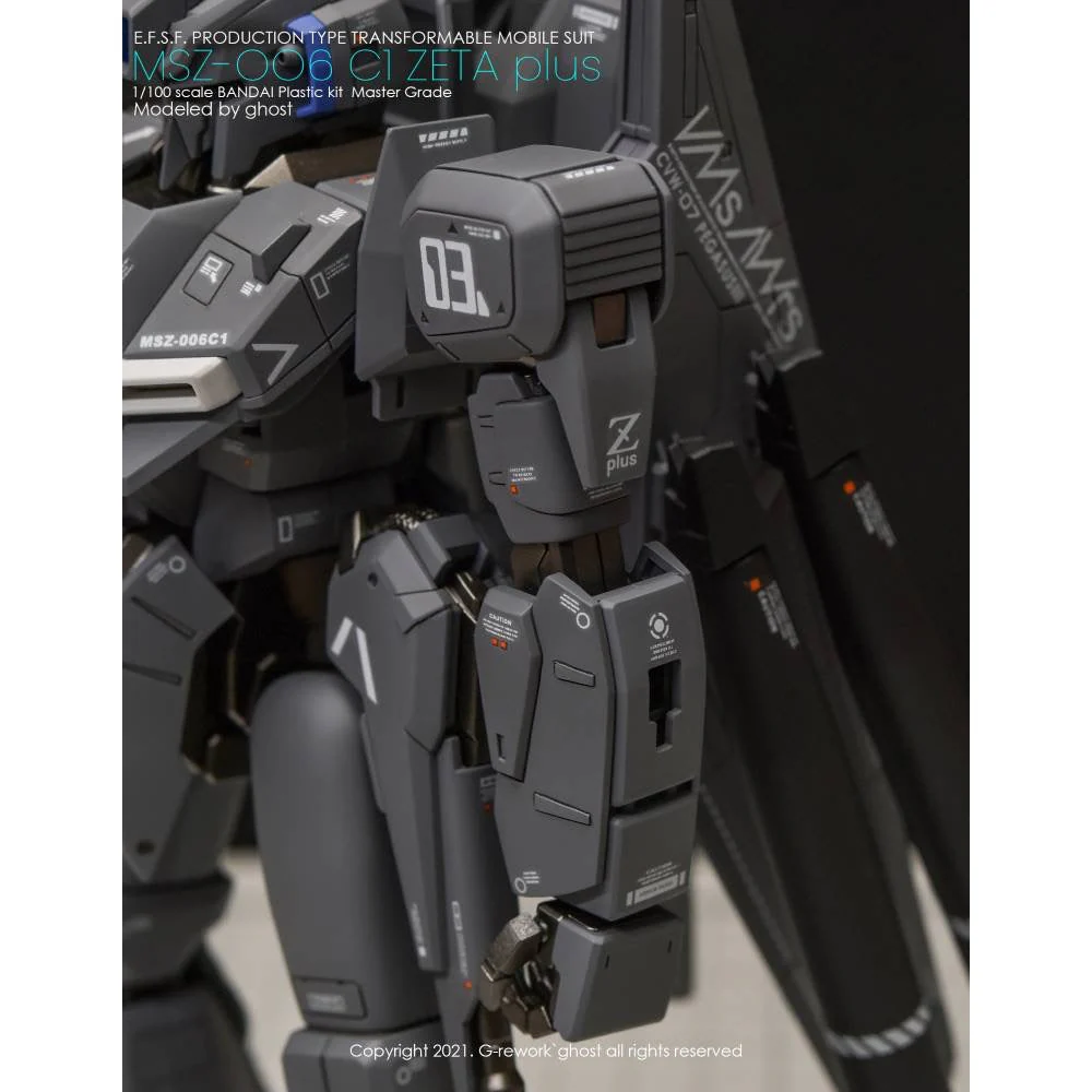 G-Rework CD-M46 Premium Decal for MG Zeta Plus C1 - Image 6