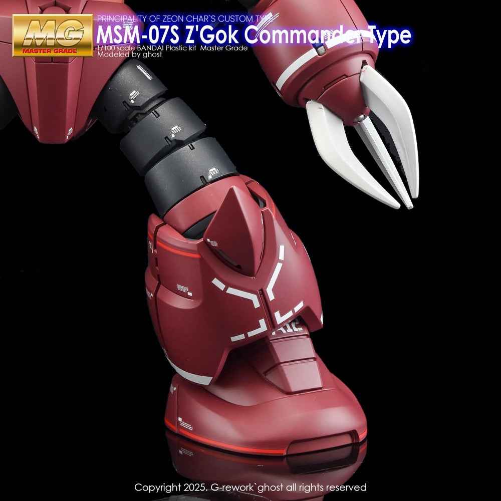 G-Rework CD-M66 Premium Decal for MG Z'Gok Commander Type - Image 22