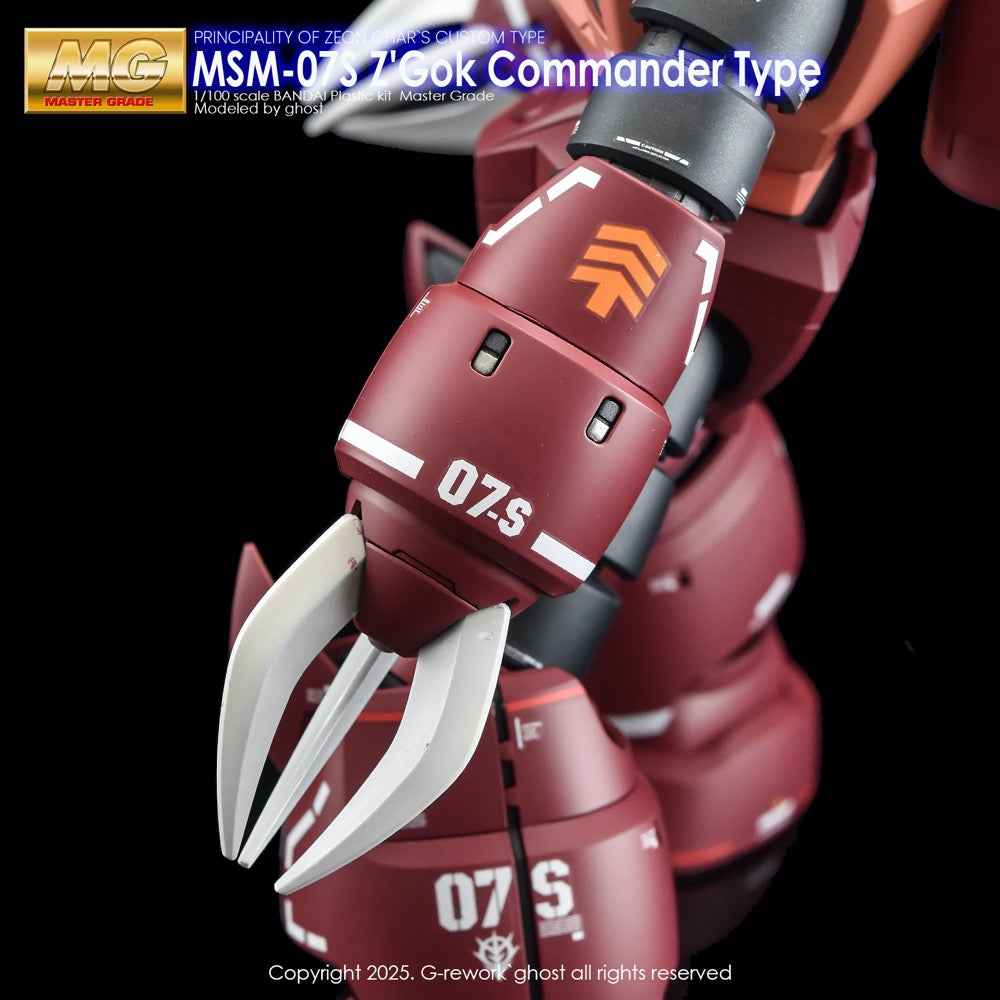 G-Rework CD-M66 Premium Decal for MG Z'Gok Commander Type - Image 25