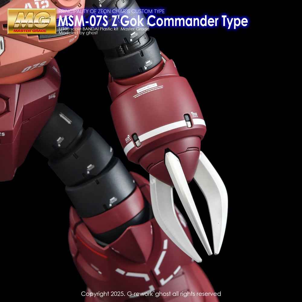 G-Rework CD-M66 Premium Decal for MG Z'Gok Commander Type - Image 26