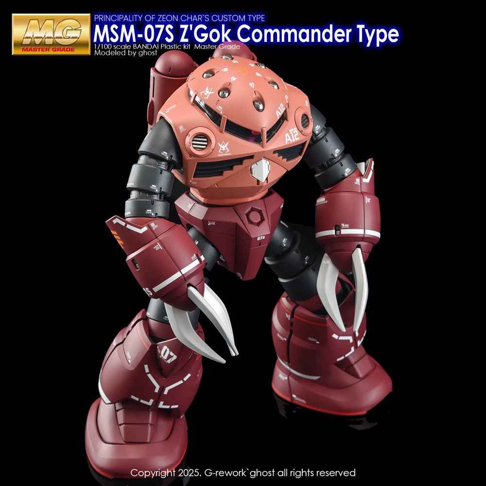 G-Rework CD-M66 Premium Decal for MG Z'Gok Commander Type - Image 27