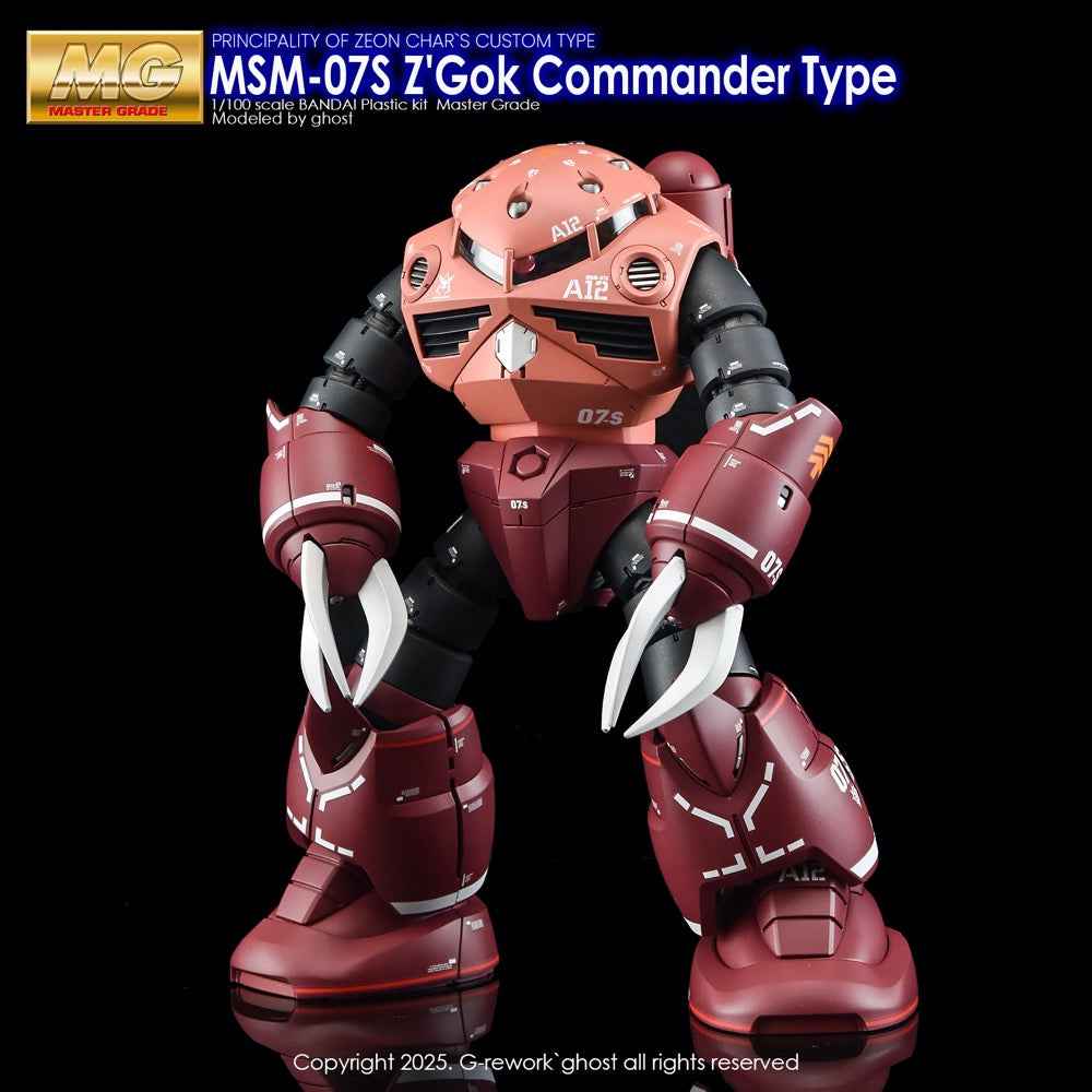 G-Rework CD-M66 Premium Decal for MG Z'Gok Commander Type - Image 32