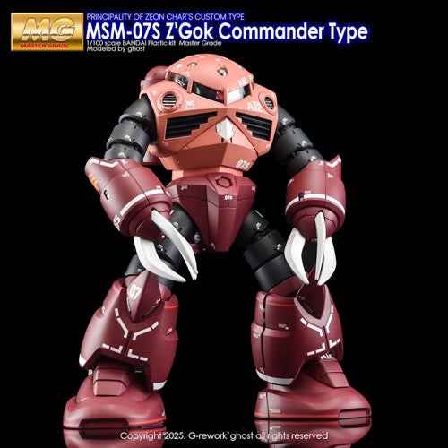 G-Rework CD-M66 Premium Decal for MG Z'Gok Commander Type - Image 7