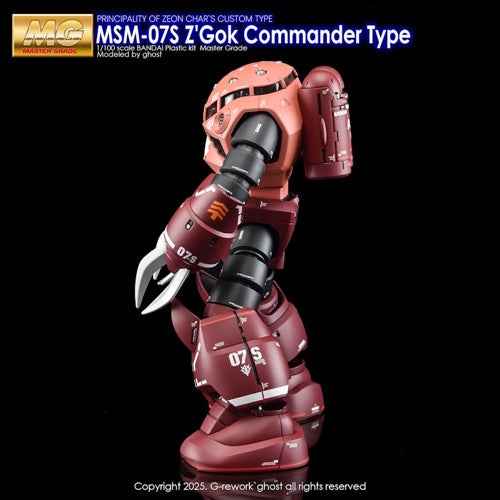 G-Rework CD-M66 Premium Decal for MG Z'Gok Commander Type - Image 8