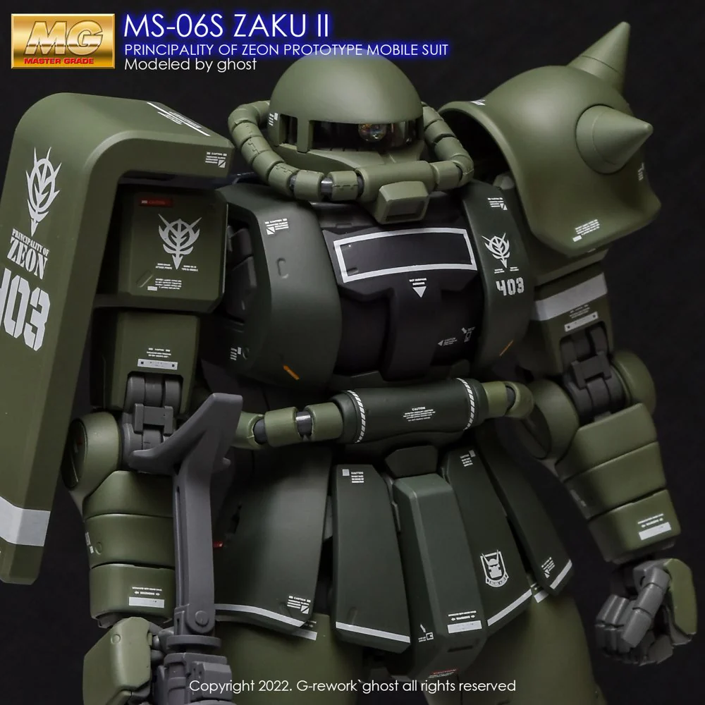 G-Rework CD-M97 Premium Decal for MG Zaku2 2.0 (Decal V2.0) - Image 10