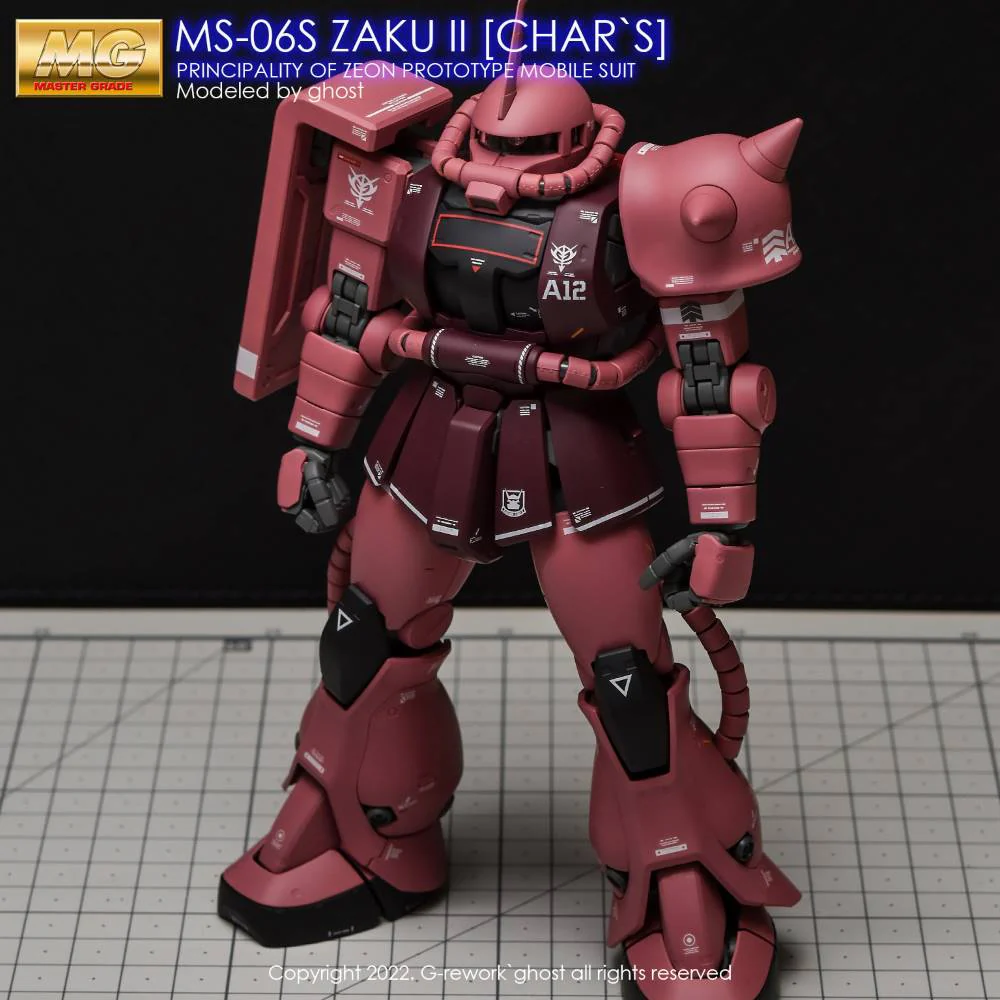 G-Rework CD-M98 Premium Decal for MG Zaku2 2.0 Char(Decal V2.0) - Image 4