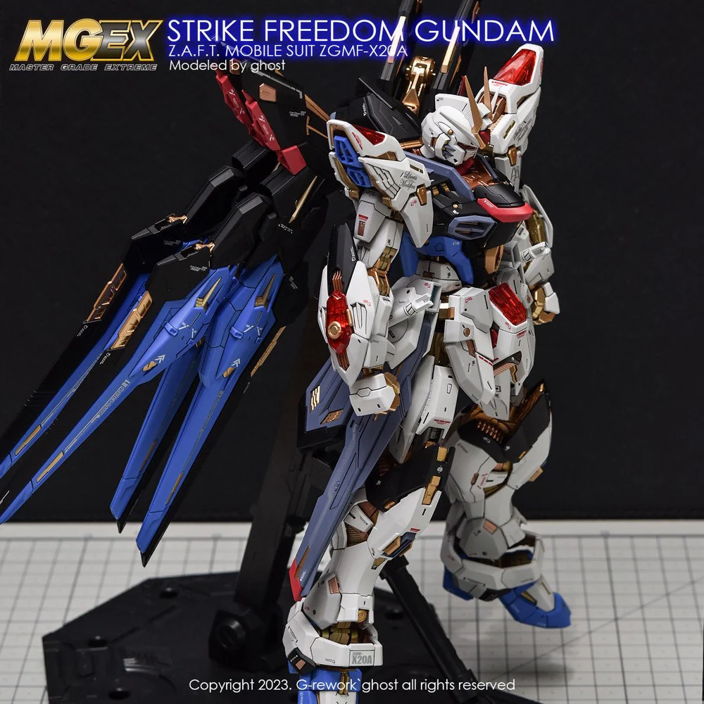 G-Rework CD-MEX02 Premium Decal for MGEX Strike Freedom Gundam - Image 11