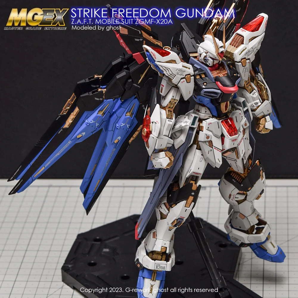 G-Rework CD-MEX02 Premium Decal for MGEX Strike Freedom Gundam - Image 13