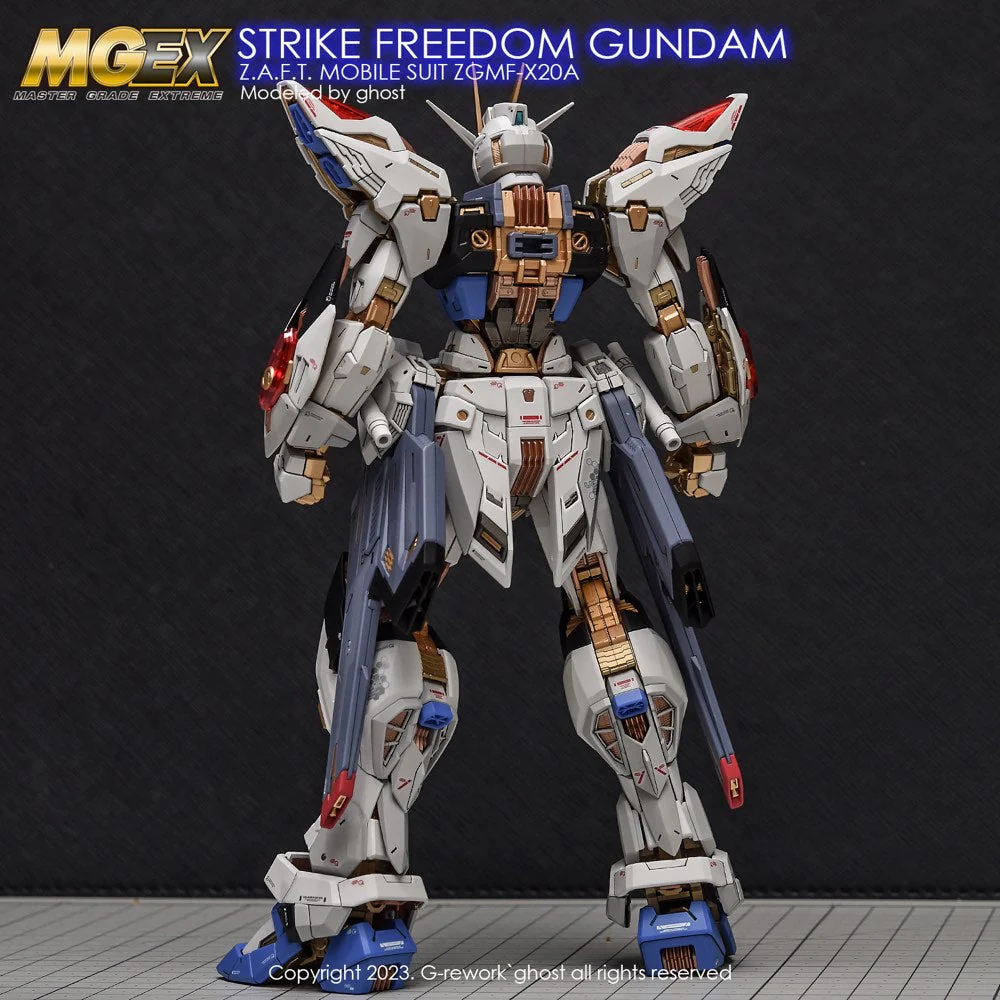 G-Rework CD-MEX02 Premium Decal for MGEX Strike Freedom Gundam - Image 6
