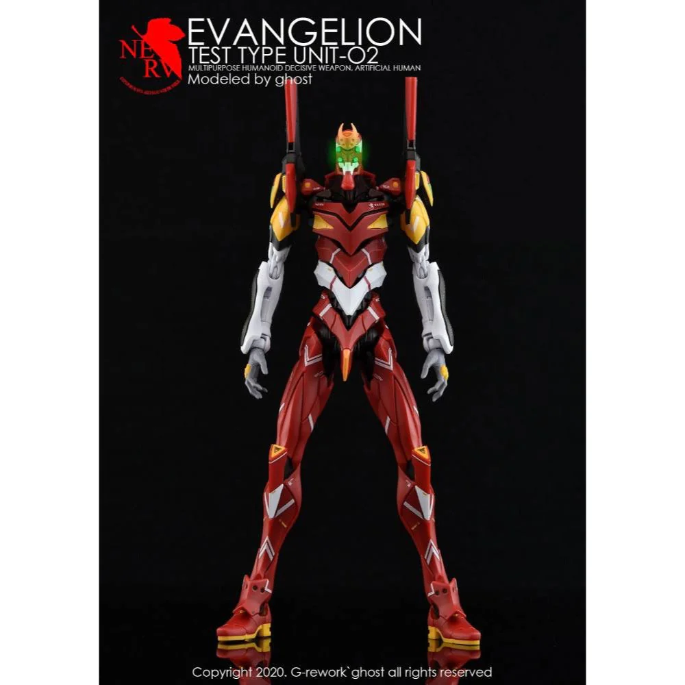 G-Rework CD-RG-E2 Premium Decal for RG Evangelion 02 - Image 4