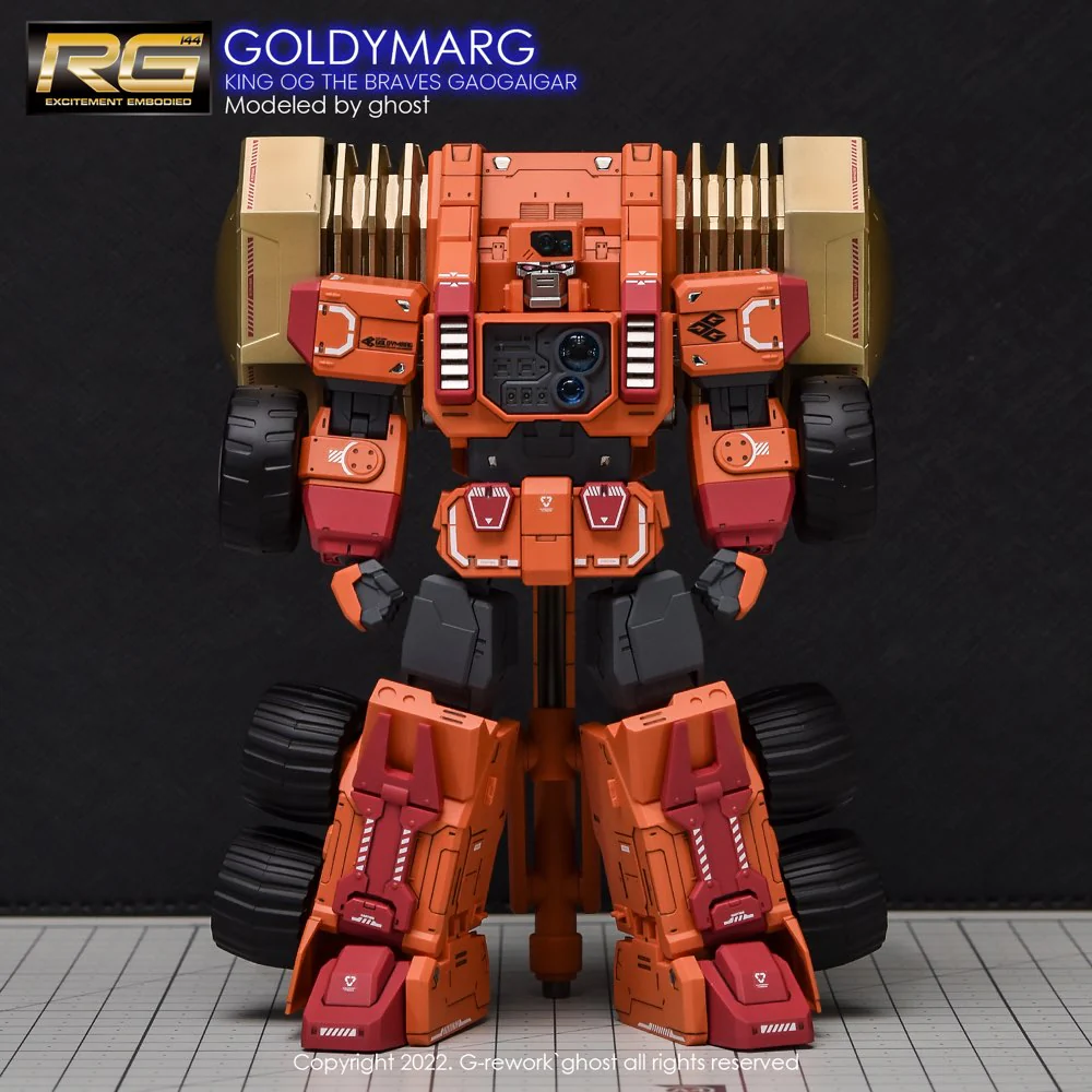 G-Rework CD-RG-G02 Premium Decal for RG Goldymarg - Image 3