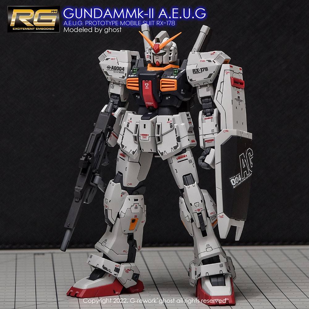 G-Rework CD-RG08 Premium Decal for RG Rx-178 Mk-II Gundam Aeug - Image 3