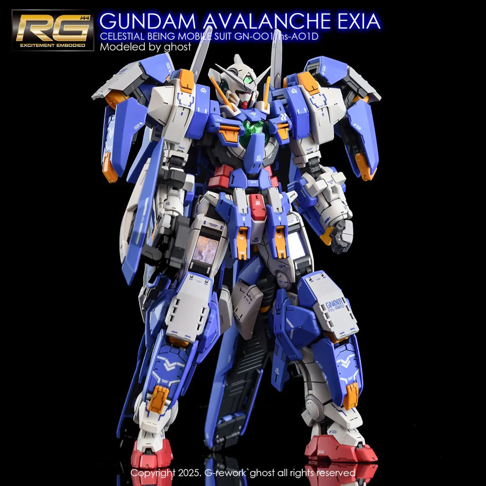 G-Rework CD-RG15-AE Premium Decal for RG Avalanche Exia - Image 7