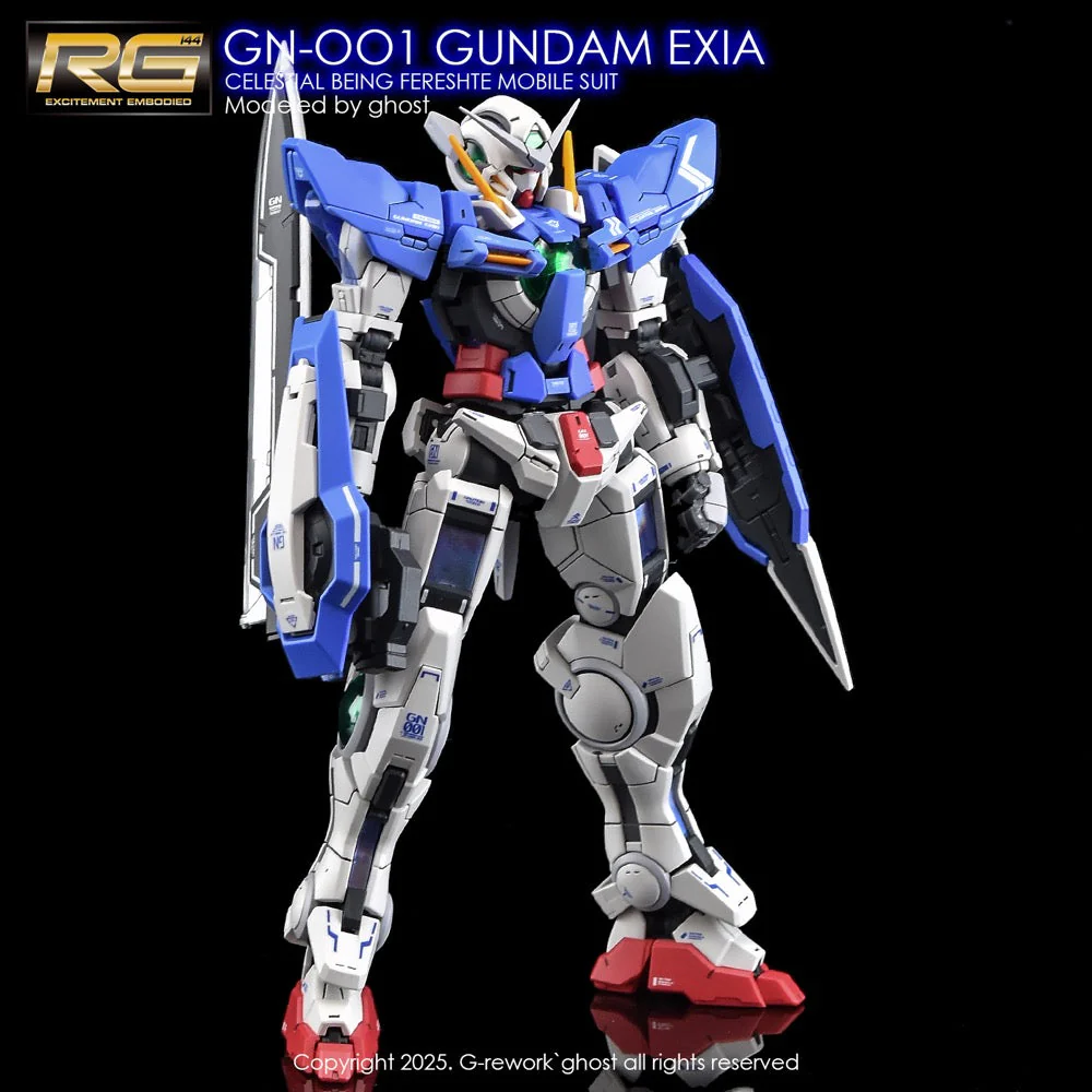 G-Rework CD-RG15 Premium Decal for RG Gundam Exia - Image 4