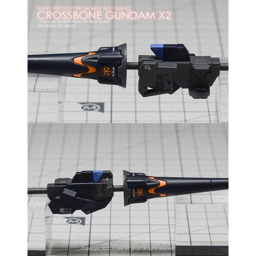 G-Rework CD-RG31-X2 Premium Decal for RG Crossbone Gundam X2 - Image 10