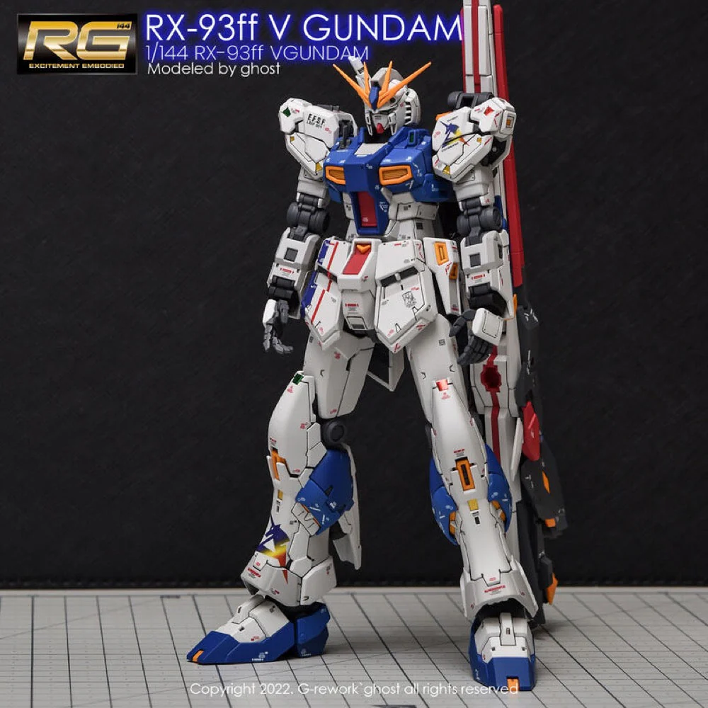 G-Rework CD-RG32-FF Premium Decal for RG Rx-93Ff V Gundam - Image 4