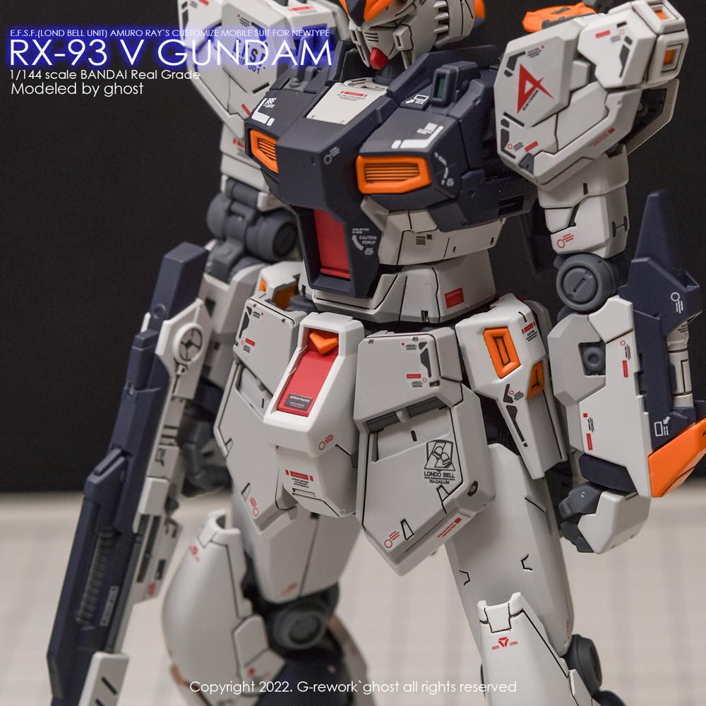 G-Rework CD-RG32 Premium Decal for RG Rx-93 Nu Gundam (Decal V2.0) - Image 8