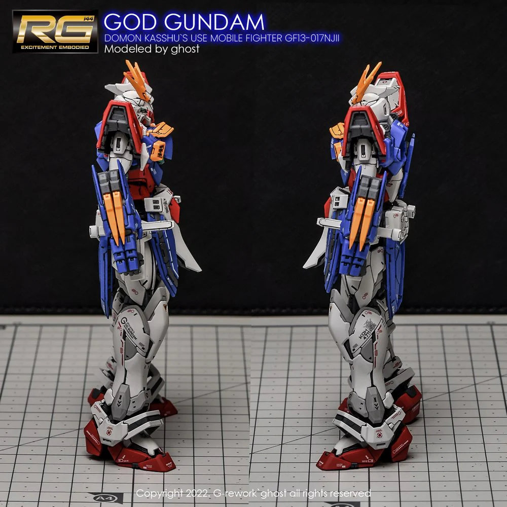 G-Rework CD-RG37 Premium Decal for RG God Gundam - Image 7